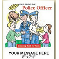 Your Friend the Police Officer Stock Design 8-Page Coloring Book